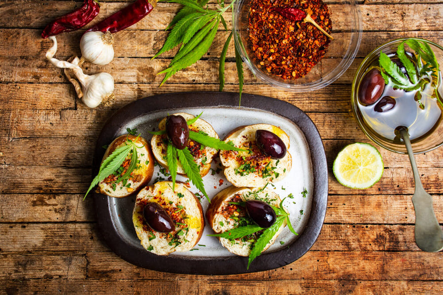 Food Ingredients On Table