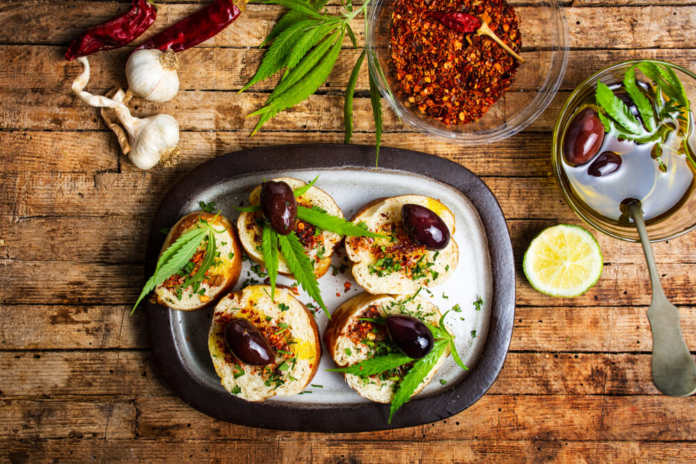Food Ingredients On Table