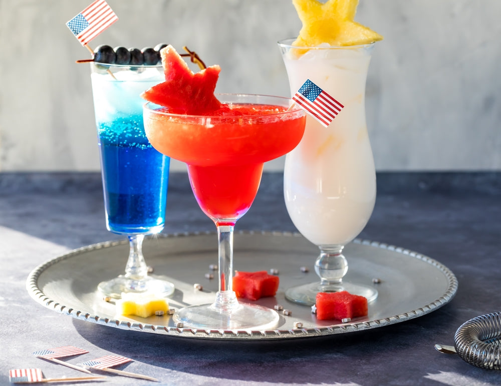 Fourth of July Garden Party Mocktail Recipes