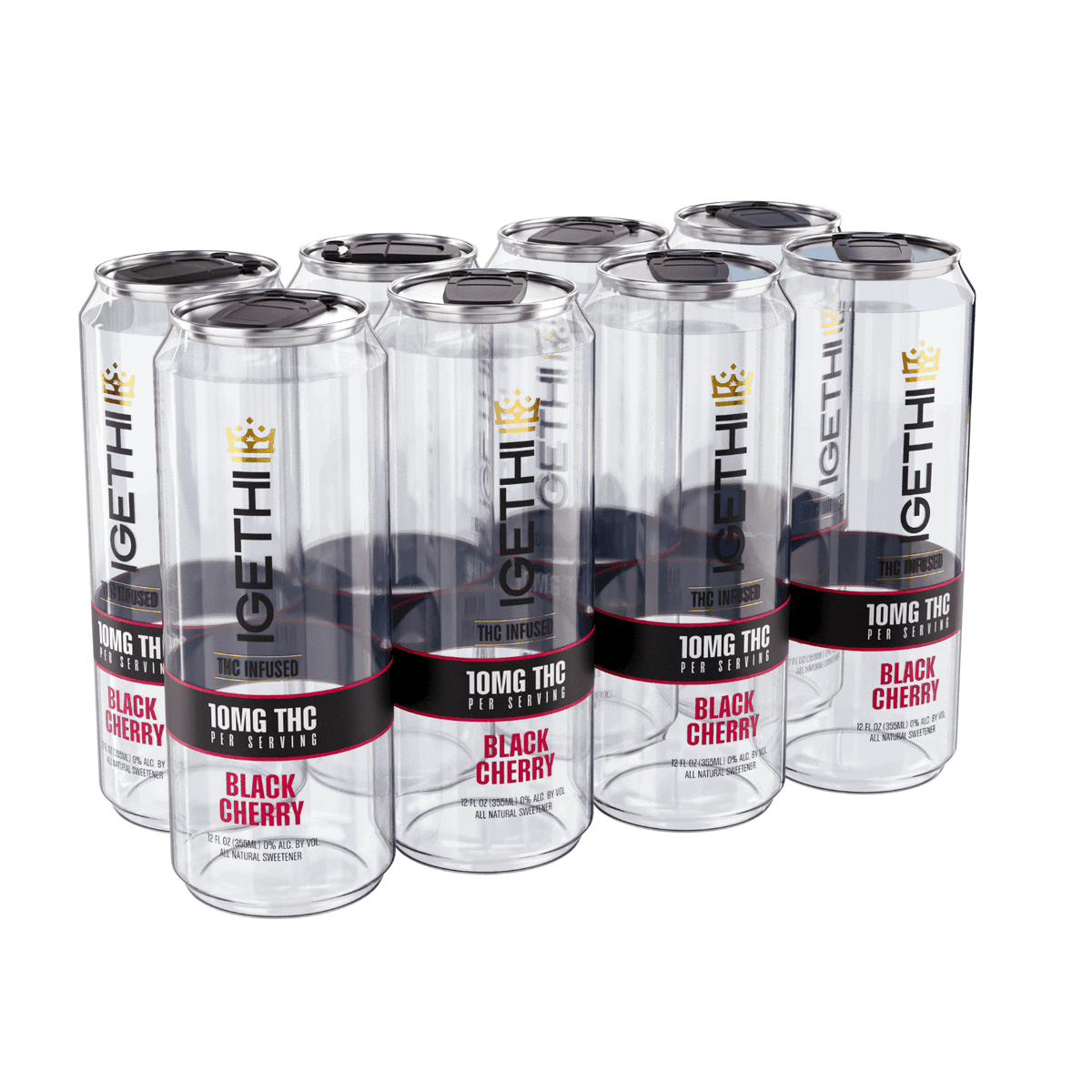 Black Cherry Seltzer - 10mg